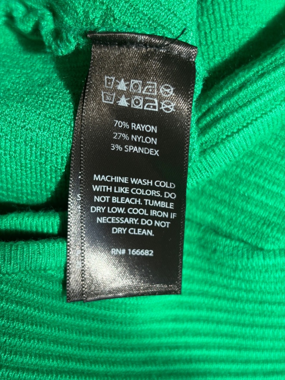 House of Harlow 1960 knit tank XS green - Picture 9 of 9